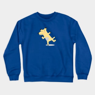 Running dog Crewneck Sweatshirt